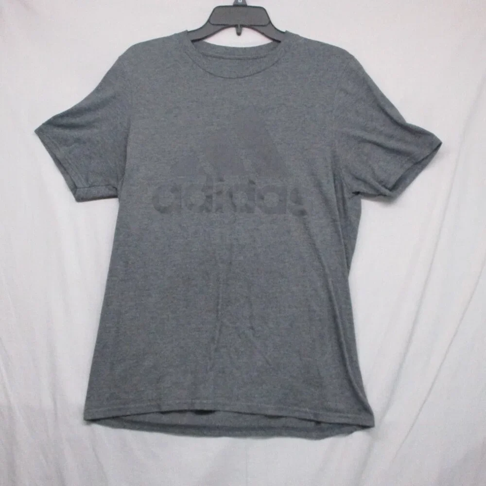 Adidas Graphic Print Logo Gray Men Size‎ | M